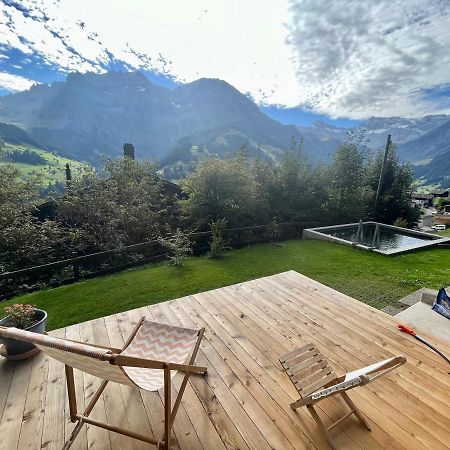 Chalet Sonnenheim, Wohnung Mit Panoramafenster Адельбоден Экстерьер фото