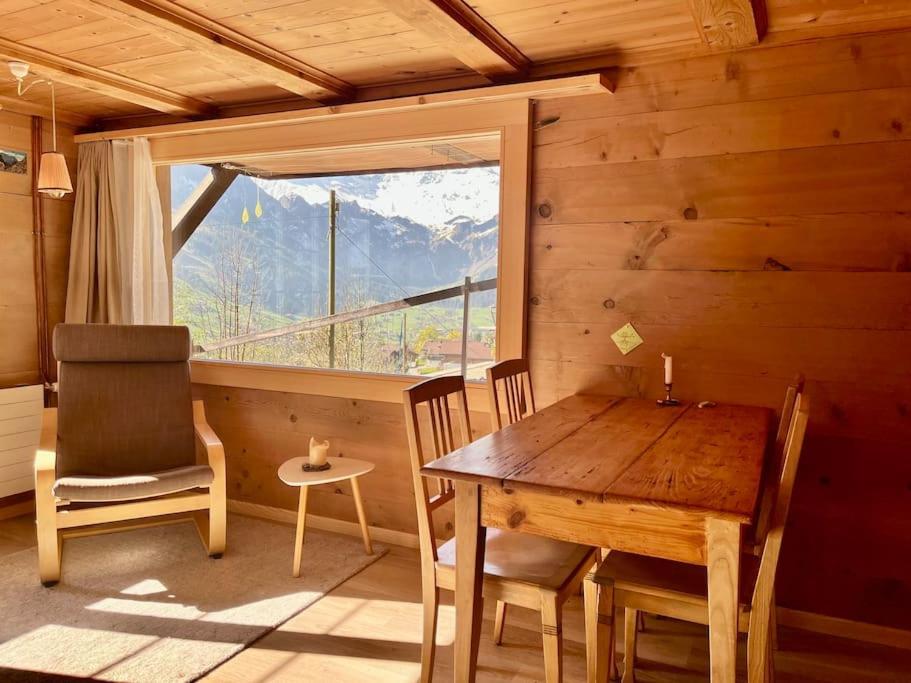 Chalet Sonnenheim, Wohnung Mit Panoramafenster Адельбоден Экстерьер фото