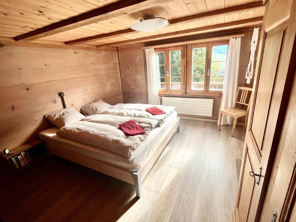 Chalet Sonnenheim, Wohnung Mit Panoramafenster Адельбоден Экстерьер фото